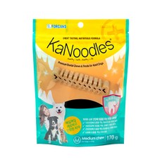 카누들 강아지 잇몸플러스 카누들검 덴탈껌 M, 잇몸건강, 170g, 1개