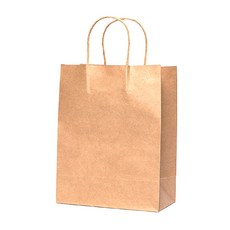 종이 쇼핑백, 크라프트, 10개