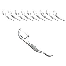 스테인레스 일회용 치실, 1개입, 10개