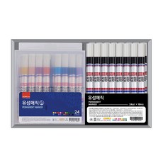 DONG-A 流星魔術24彩色套組 +流星魔術黑色16p套組, 1套, 混合顏色