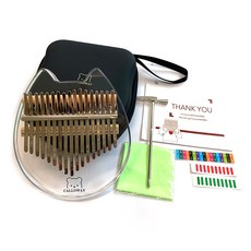 Aves 全息圖透明 Nyangnyangi Kalimba+小袋套組