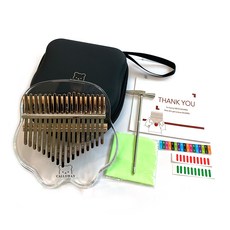 Aves 全息圖透明貓爪卡林巴+小袋套組