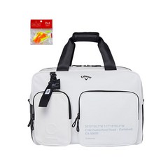 Callaway 男款運動波士頓包+高爾夫球釘, 白色的