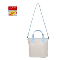 Callaway 女款印花斜背包+高爾夫球座, 米色+薄荷色