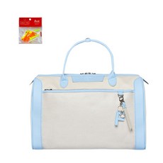 Callaway 女款波士頓提包+高爾夫球釘組, 米色+薄荷色