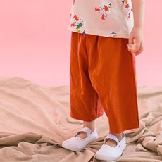 GOING KIDS 童款休閒素色長褲