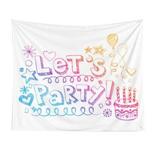 페이토 해피니스 파티 배경 천 현수막, T02