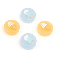 GEEKSHARE 角色冰淇淋搖桿帽 2種 x 2入組, 1套, 單一商品