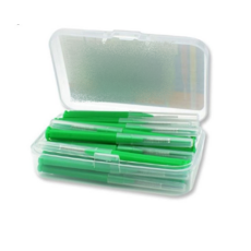 케이스 I형 치간칫솔 그린 SS 0.8mm, 30개입, 1개