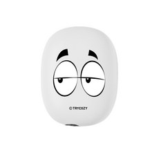 트라이코지 빅아이즈 UVC LED 미니 휴대용 강력 칫솔살균기, STB-022, 002 White