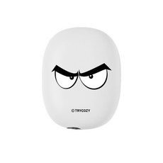 트라이코지 빅아이즈 UVC LED 미니 휴대용 강력 칫솔살균기, STB-022, 003 White