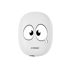 트라이코지 빅아이즈 UVC LED 미니 휴대용 강력 칫솔살균기, STB-022, 006 White