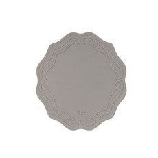 VBC CASA 圓形矽膠餐墊, 巴洛克暖灰色, d 350mm x h 4mm, 1個
