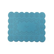 VBC CASA 方形矽膠餐墊, 梅萊托藍, 400mm x 290mm x h 3mm, 1個