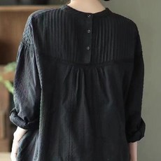 ATTERLIC 女款蕾絲褶皺鏤空花邊長袖T恤 00964