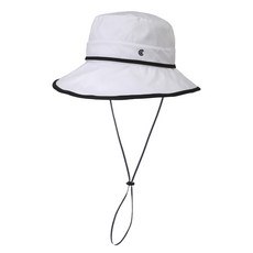 Cleveland GOLF 女式全鋼絲帽簷繩子漁夫帽 CGWCP227050, 白色