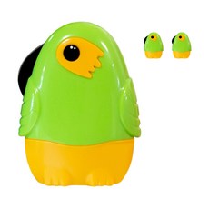 Dadaraland鸚鵡個人資訊印章 綠色, 3個, 單一顏色