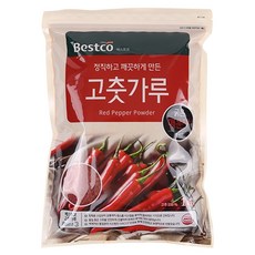 Bestco 紅辣椒粉 粗辣, 1個, 1公斤