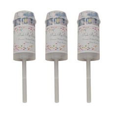 글로리빙 파티 꽃가루 컨페티 폭죽 25g, 3개, 8