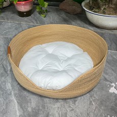 貓咪夏季床墊抓板兼用床+墊子組, 01 白色（啞光）