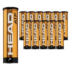 HEAD ATP巡迴賽網球收納罐 4入, 淺綠色, 12組