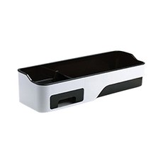 빌드온 무타공 흡착식 후크, 블랙, 1개