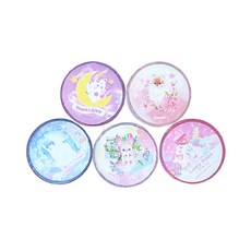 manet 角色設計紙膠帶 5種組 45mm*15mm*10m, 1套, 混合顏色