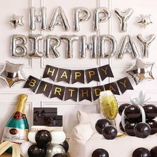 Glory Living 家庭派對 生日派對 氣球全套組 L08116, 1套, 混合顏色