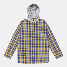 LITTLE BRENN 兒童連帽格子襯衫 LBYC20S01