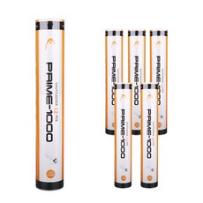 HEAD 羽毛球組 PRIME-1000 12入, 6組, 白色