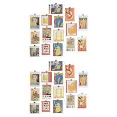 처리마켓 북유럽 감성 엽서 포스터 30종 세트, 가을의속삭임, 1세트