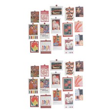 처리마켓 북유럽 감성 엽서 포스터 30종 세트, 자유의노래, 1세트