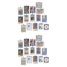 처리마켓 북유럽 감성 엽서 포스터 30종 세트, 별이빛나는밤, 1세트