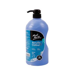 Mont Marte 蒙瑪特 壓克力顏料 鈷藍色, 1 種顏色, 1L