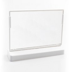 데이셔스 아크릴 메뉴판꽂이 02번 가로형 화이트, 1개