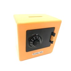 오래 암호 저금통 금고 소형, 옐로우