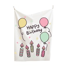 페이토 떙큐 생일 배경 현수막, D13