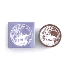 Mazing Choice 復古印章 F, 黑色, 1個