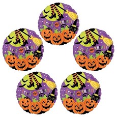 女巫特調 鋁箔氣球 45cm, 5個, 混合色