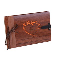 Mazing Choice 復古風DIY木製相簿組 29 x 19 cm, H, 80張