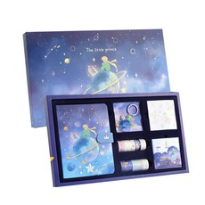 HealingCare 手帳裝飾 71p 禮物盒文具組, 1套, 09 守護玫瑰