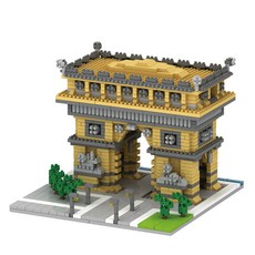 Frandy 地標大型凱旋門奈米積木 SM055, 混色, 1個