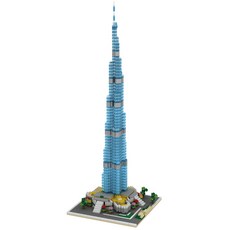 YZ-Diamond Frandy Landmark大Bruges Harifa Nano Block SM053, 混合顏色