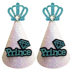 WOW PARTY KOREA 王子皇冠閃光, 2個, 混合顏色