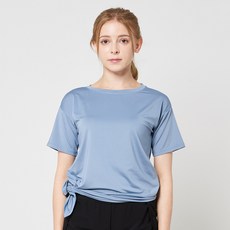 LEENALINE 女款素色側開叉短袖T恤 CSS08