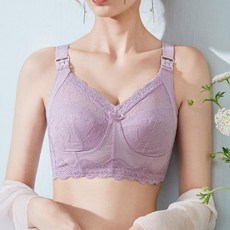 豐盈蕾絲哺乳內衣