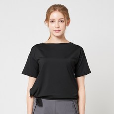 LEENALINE 女款素色側開叉短袖T恤 CSS08