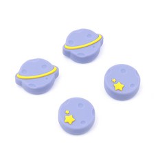 UPMARKET 任天堂 Switch Joy-Con 紫色星球搖桿帽 2款 x 2入組, 1套, 單一商品