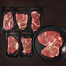 엑셀컷 척아이롤 시즈닝 스테이크 (냉장), 5개, 200g