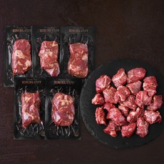 엑셀컷 등심 찹 시즈닝 스테이크 (냉장), 5개, 200g